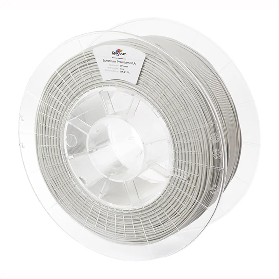 ⁨Spectrum Filament Premium PLA 1000g, light grey⁩ w sklepie Wasserman.eu