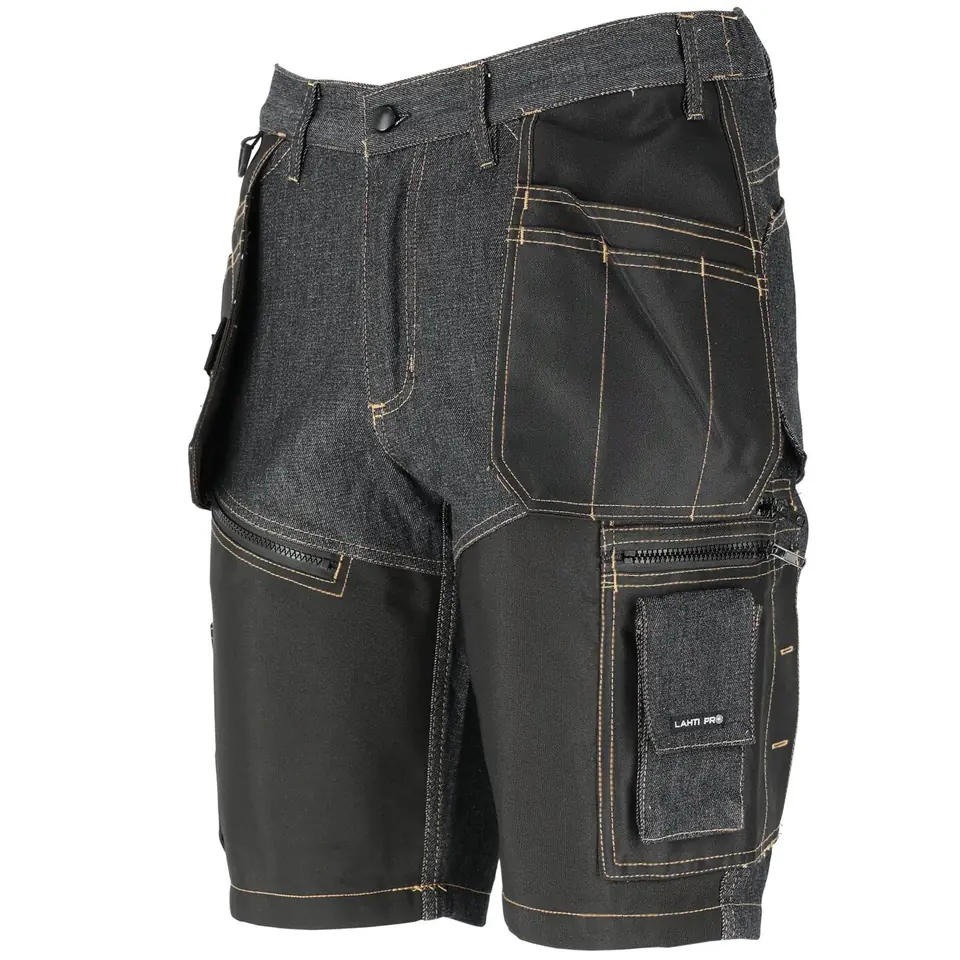 ⁨JEANS SHORTS, BLACK, REINFORCEMENTS, "3XL", CE, LAHTI⁩ at Wasserman.eu