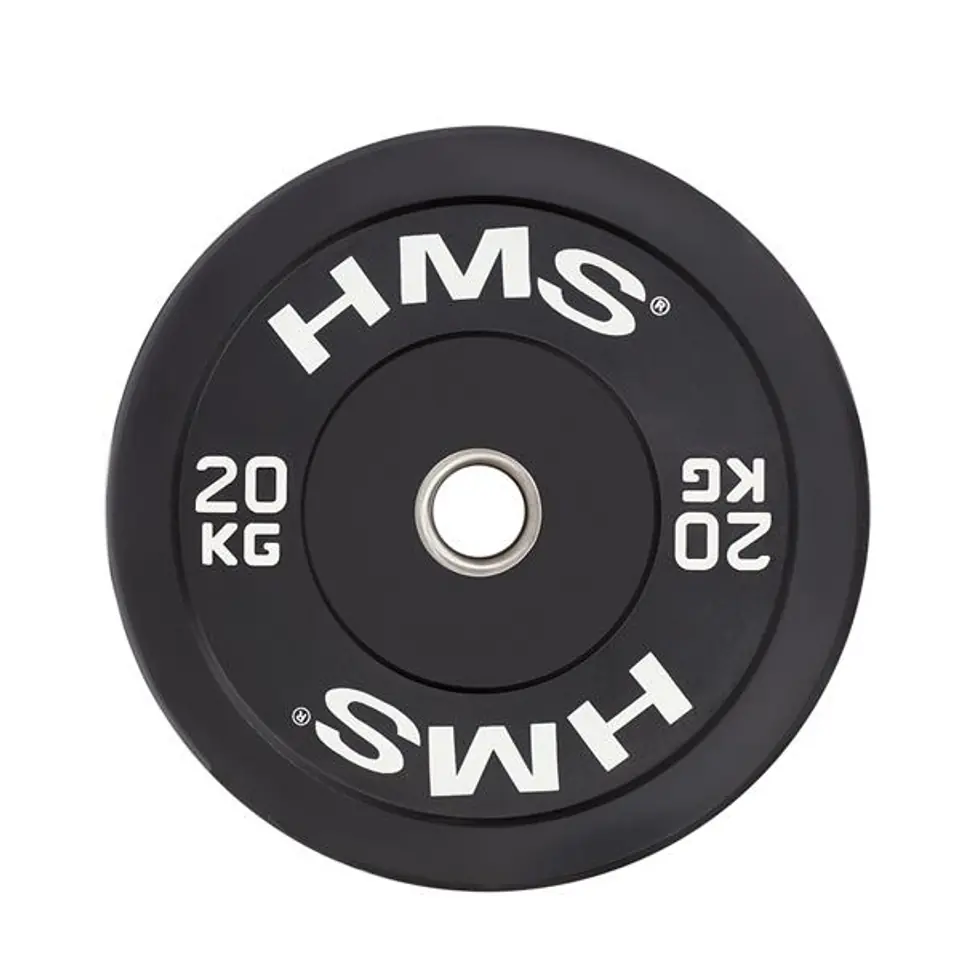 ⁨Olympic Bumper 20 kg Black HMS BBR20⁩ at Wasserman.eu