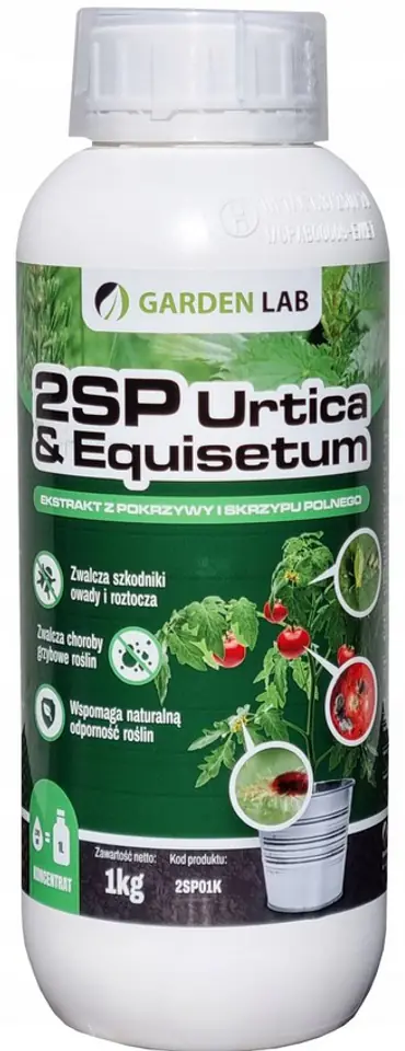 ⁨EKSTRAKT Z POKRZYW I SKRZYPU POLNEGO 1 L URTICA&EQUISETUM⁩ w sklepie Wasserman.eu