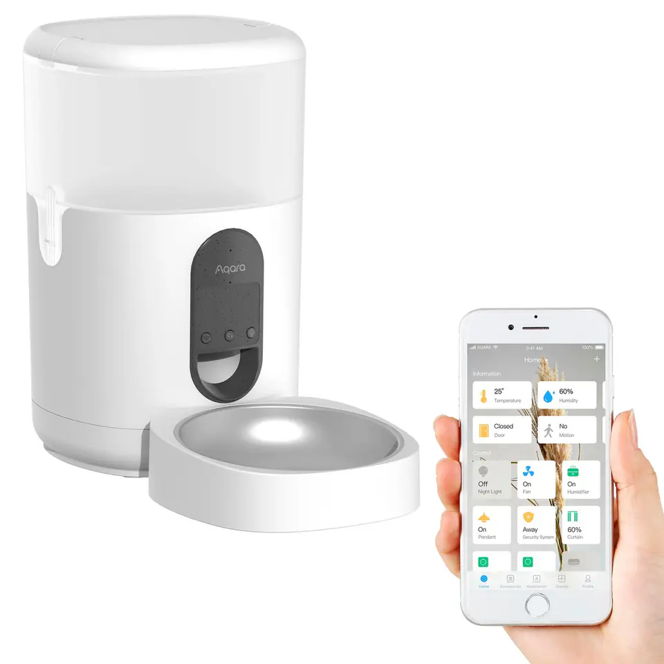 ⁨Aqara Smart Pet Feeder C1 | Inteligentny podajnik karmy | Zigbee 3.0, zbiornik 4L⁩ at Wasserman.eu