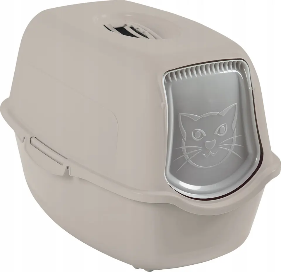 ⁨ROTHO Bailey Hooded litter box beige⁩ at Wasserman.eu