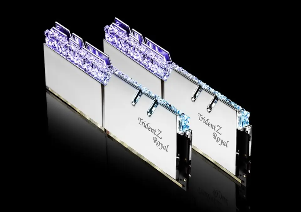 G.Skill Trident Z Royal F4-3200C16D-32GTRS memory module 32 GB 2 x 16 GB DDR4 3200 MHz at Wasserman.eu