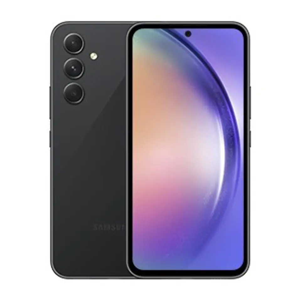 ⁨Smartfon Samsung Galaxy A54 (A546B) 8/256GB 6,4" SAMOLED 1080x2340 5000mAh Dual SIM 5G Awesome Graphite⁩ w sklepie Wasserman.eu