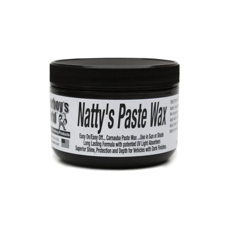 ⁨Poorboy's World Natty's Paste Wax Black 235ml - wosk naturalny⁩ w sklepie Wasserman.eu