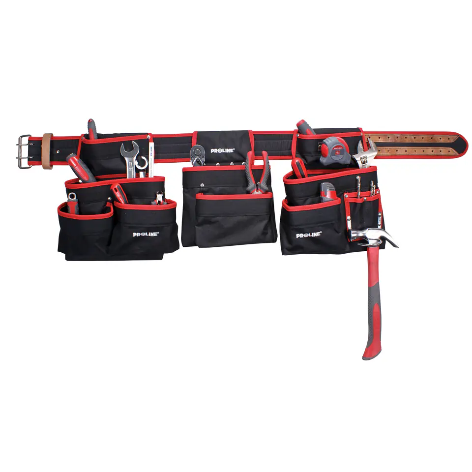 ⁨52016 Reinforced assembly belt with pockets 120 cm, Proline⁩ at Wasserman.eu