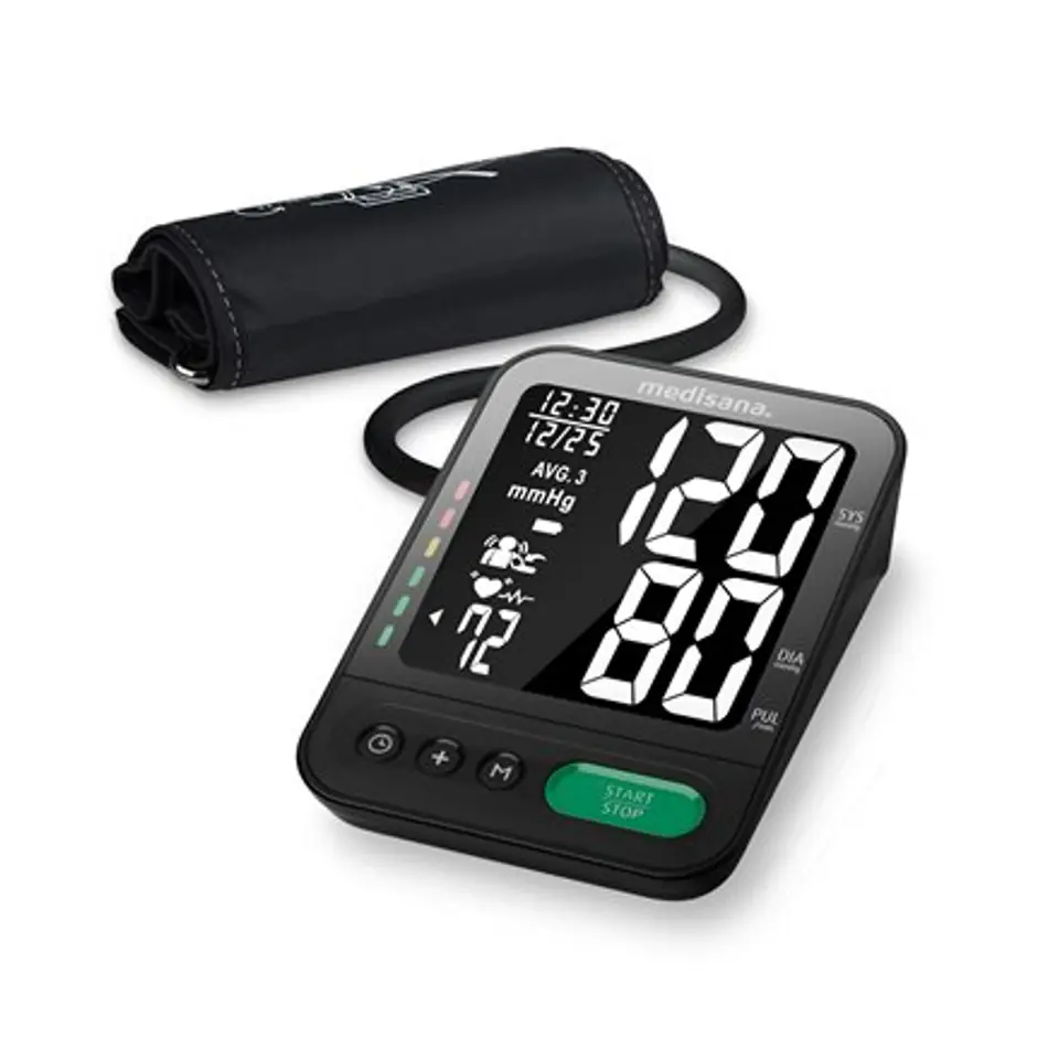 ⁨Medisana | Blood Pressure Monitor | BU 582 | Memory function | Number of users 2 user(s) | Black⁩ w sklepie Wasserman.eu