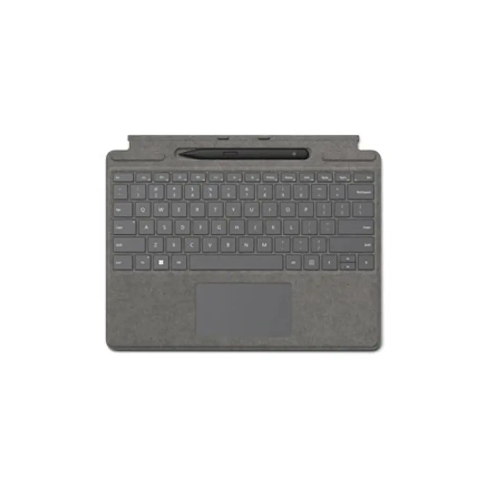 ⁨Microsoft | Surface Pro Keyboard Pen 2 Bundle | Compact Keyboard | 8X6-00067 | Platinum | g⁩ w sklepie Wasserman.eu