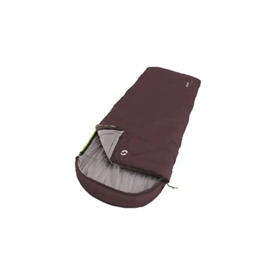 ⁨Outwell Campion Lux Aubergine Sleeping Bag 225 x 85 cm L-shape Purple⁩ w sklepie Wasserman.eu