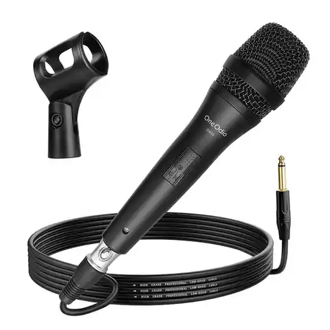 ⁨Mikrofon Oneodio On55 (czarny)⁩ w sklepie Wasserman.eu