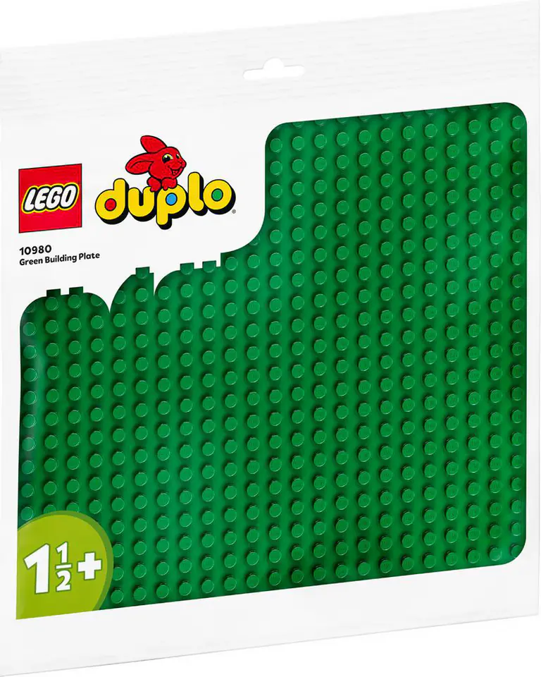 ⁨Lego DUPLO 10980 Green Building Plate⁩ at Wasserman.eu