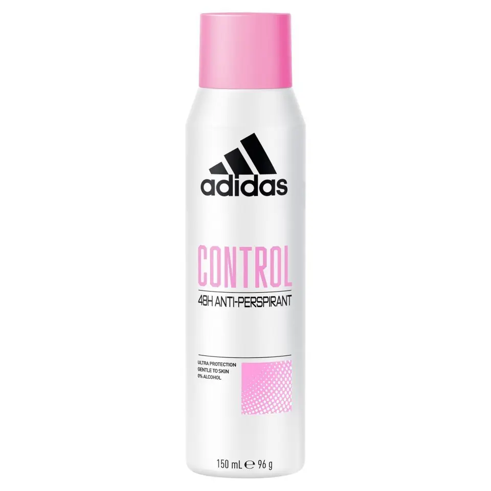 ⁨Adidas Control Dezodorant anti-perspirant w sprayu dla kobiet 150ml⁩ w sklepie Wasserman.eu