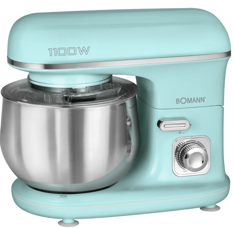 ⁨Bomann KM 6030 CB food processor 1100 W 5 L Mint colour⁩ at Wasserman.eu