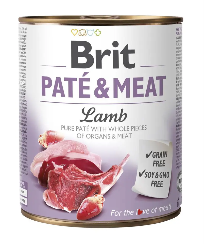 ⁨BRIT Paté & Meat with lamb - 800g⁩ at Wasserman.eu