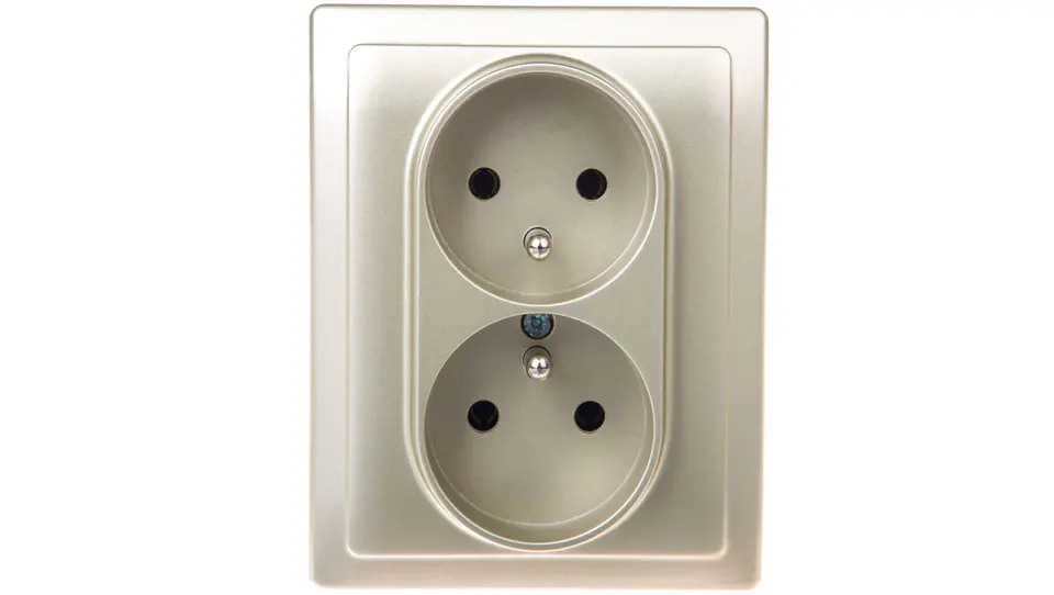 ⁨VENA Double socket satin 515036⁩ at Wasserman.eu