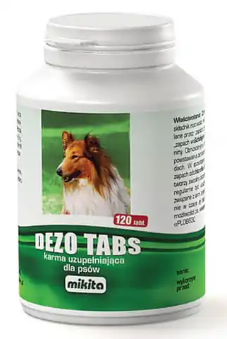 ⁨Mikita Dezotabs 120 tabletek - neutralizuje zapachy⁩ w sklepie Wasserman.eu