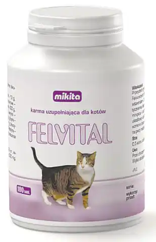 ⁨Mikita Felvital 100 tabletek - preparat witaminowo-aminokwasowy⁩ w sklepie Wasserman.eu