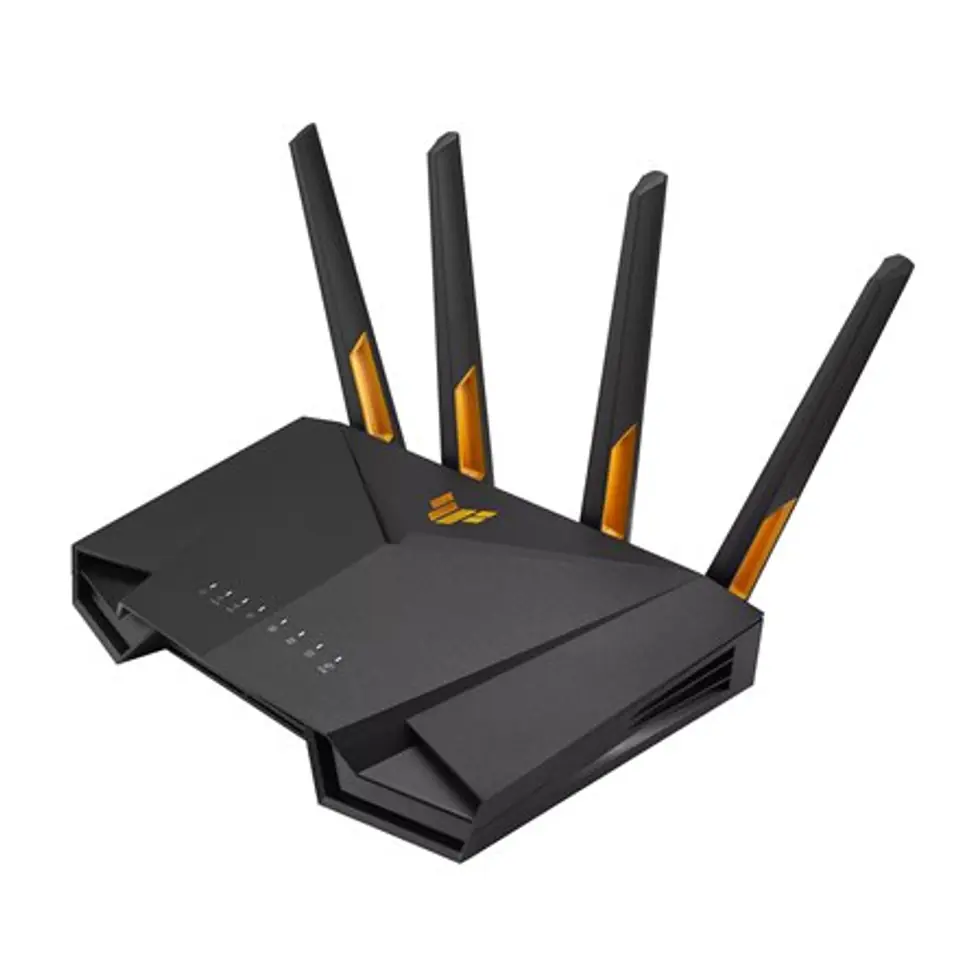 ⁨Asus Wireless Wifi 6 AX4200 Dual Band Gigabit Router TUF-AX4200 802.11ax, 10/100/1000 Mbit/s, Ethernet LAN (RJ-45) porty 4, Ante⁩ w sklepie Wasserman.eu