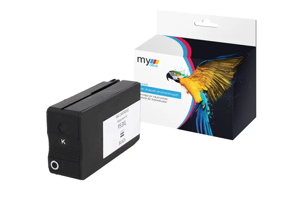 ⁨TUSZ HP 953XL BK MYOFFICE⁩ w sklepie Wasserman.eu