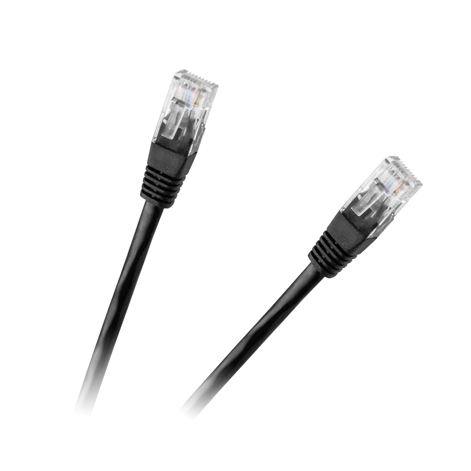⁨Kabel sieciowy Patchcord UTP CAT.6 wtyk - wtyk 0,25m⁩ w sklepie Wasserman.eu