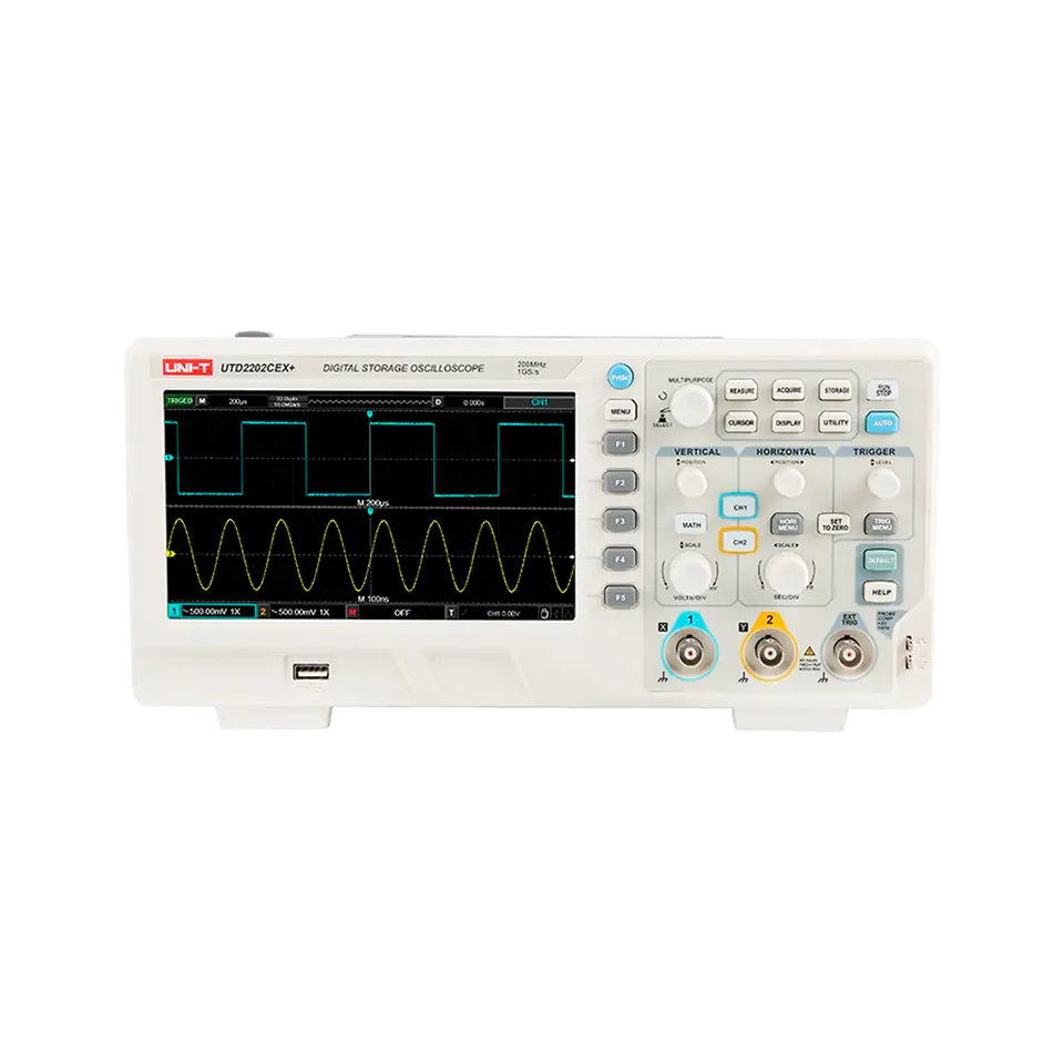 ⁨Oscyloskop Uni-T UTD2202CEX+⁩ w sklepie Wasserman.eu