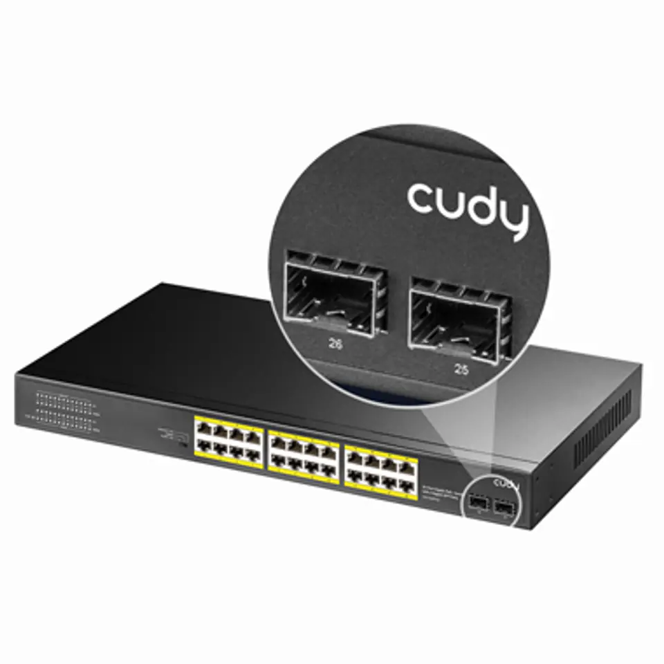 ⁨Switch CUDY GS1028PS2⁩ at Wasserman.eu