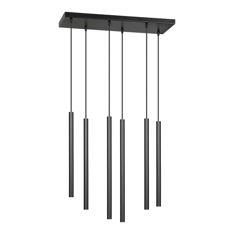 ⁨HARMONI lampa wisząca, moc max.6x20W, G9, czarna⁩ w sklepie Wasserman.eu