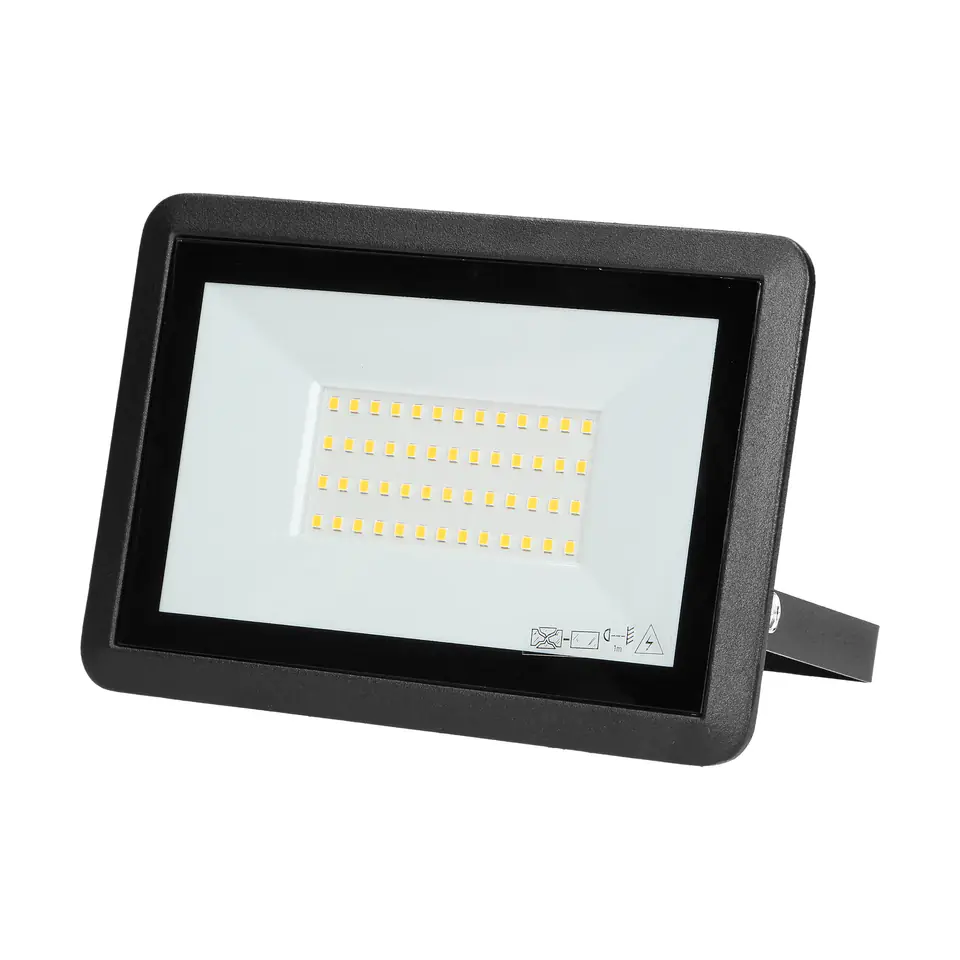 BULLED 50W naświetlacz 4000lm, IP65, 4000K, aluminium + szkło w sklepie Wasserman.eu