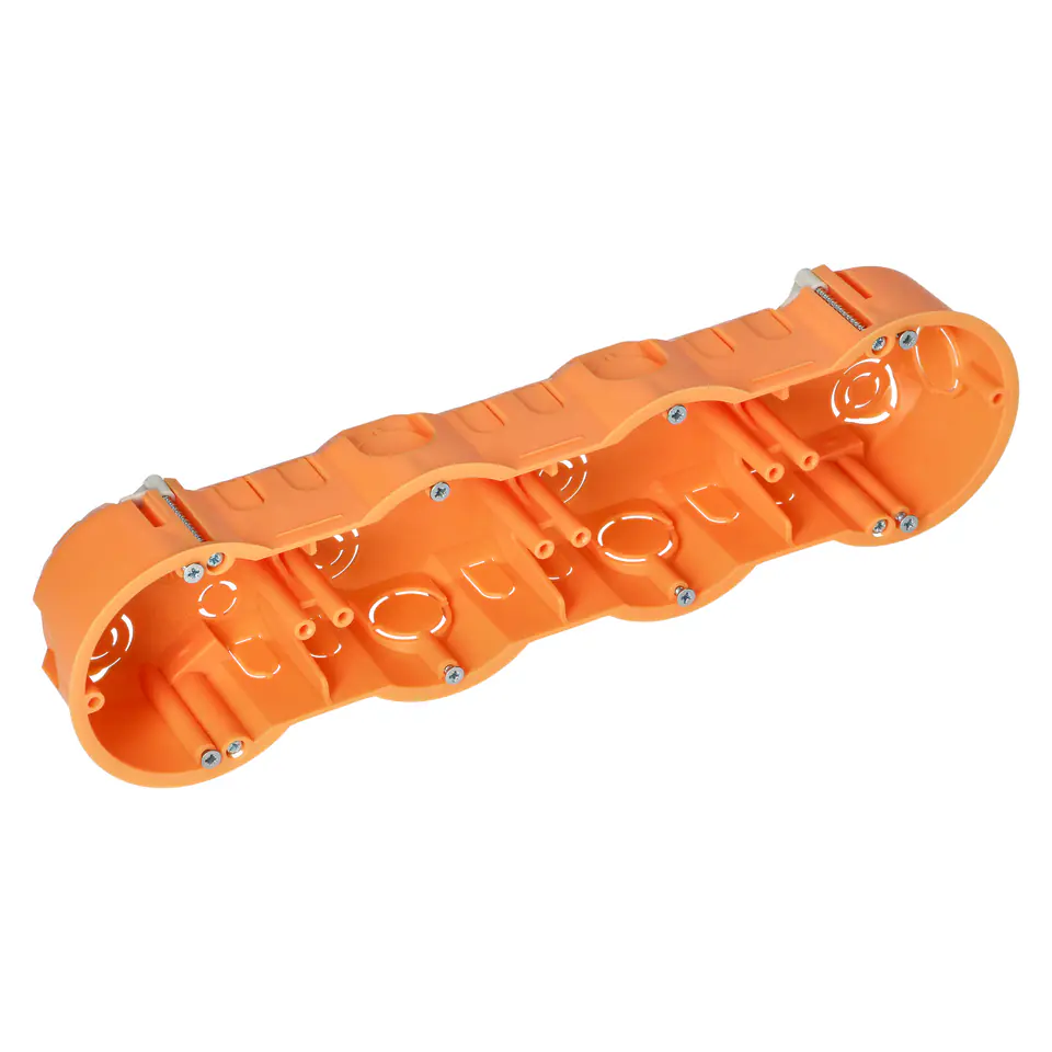 ⁨Puszka podtynkowa 60 mm płytka czterokrotna do G/K⁩ w sklepie Wasserman.eu