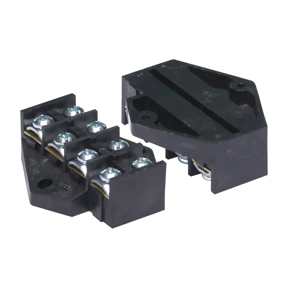 ⁨Płytka Odgałęźna 4 tory x 10mm2⁩ w sklepie Wasserman.eu