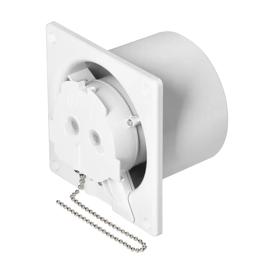 ⁨Wentylator łazienkowy 100mm Premium - Przewód z wyłącznikiem (Łożysko kulkowe)⁩ w sklepie Wasserman.eu
