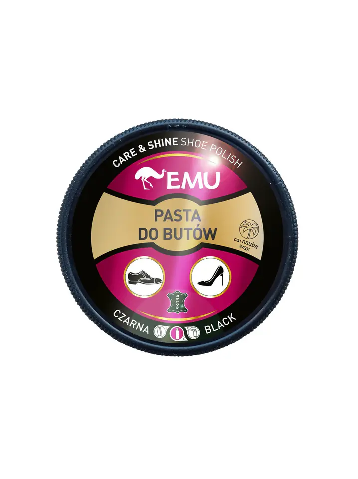 ⁨EMU Pasta do butów - czarna 50ml⁩ w sklepie Wasserman.eu