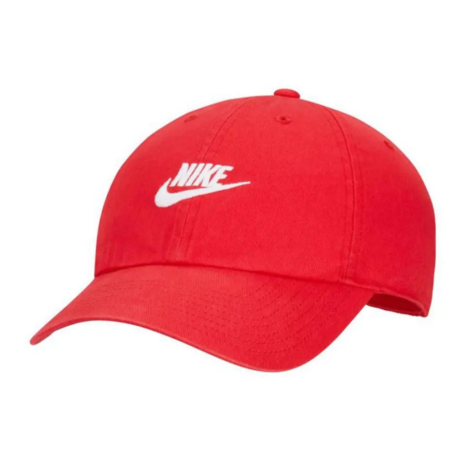 ⁨Czapka z daszkiem Nike Sportswear Heritage86 913011 (kolor Czerwony)⁩ w sklepie Wasserman.eu