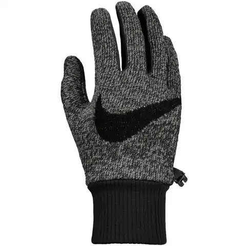⁨Rękawiczki Nike Dri-FIT M (kolor Szary/Srebrny, rozmiar S/M)⁩ w sklepie Wasserman.eu