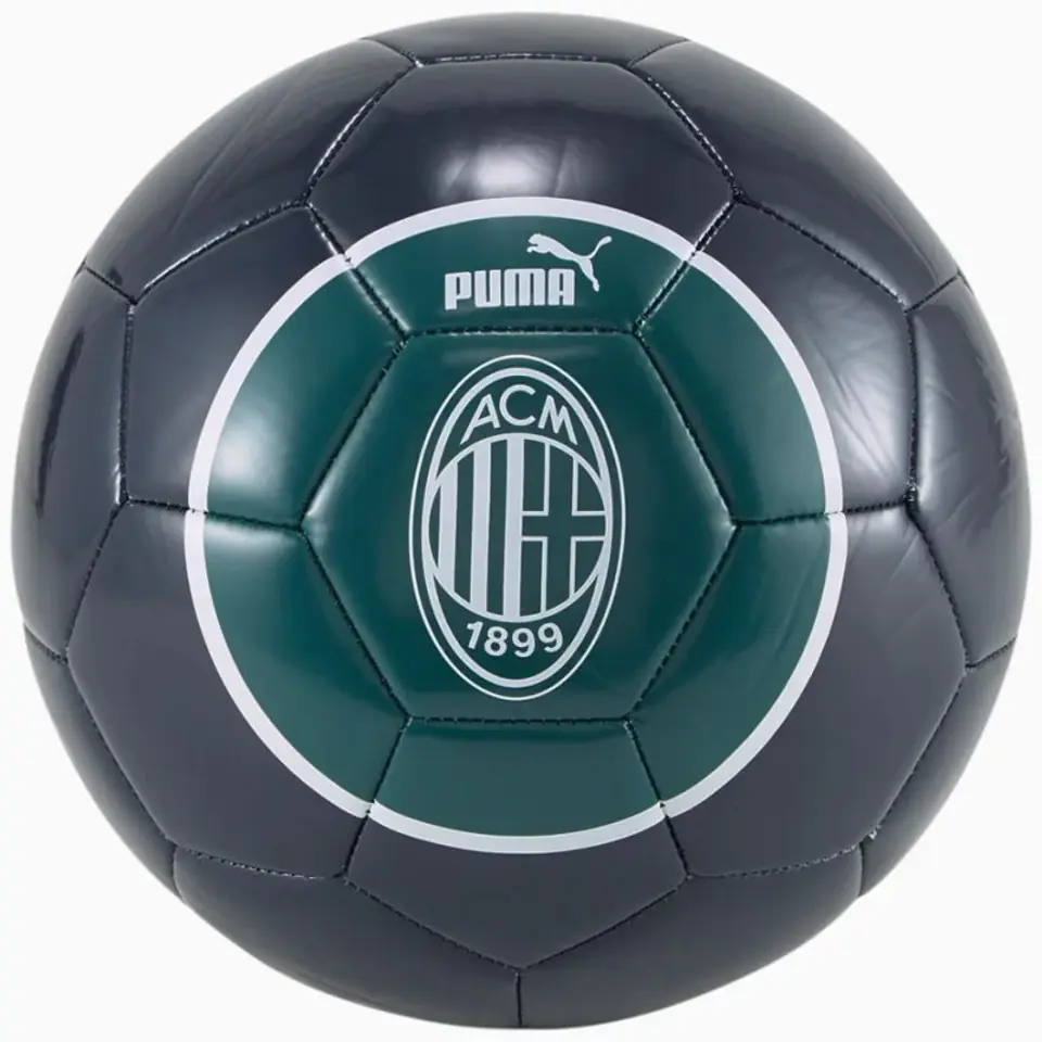 ⁨Piłka Puma AC Milan Football Ball 083845 (kolor Granatowy, rozmiar 5)⁩ w sklepie Wasserman.eu