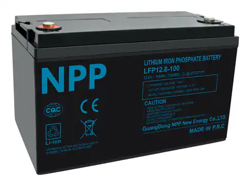⁨Akumulator LFP LiFePO4 12.8V 100Ah T16⁩ w sklepie Wasserman.eu