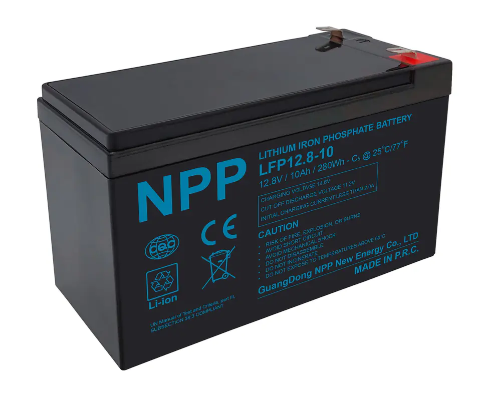 ⁨Akumulator LFP LiFePO4 12,8V 10Ah T2⁩ w sklepie Wasserman.eu