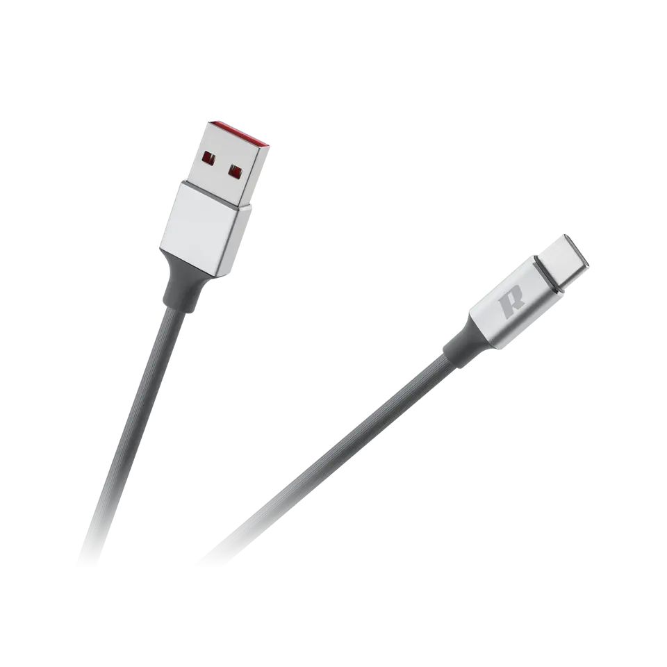 ⁨Kabel USB 3.0 - USB typu C REBEL 100 cm⁩ w sklepie Wasserman.eu