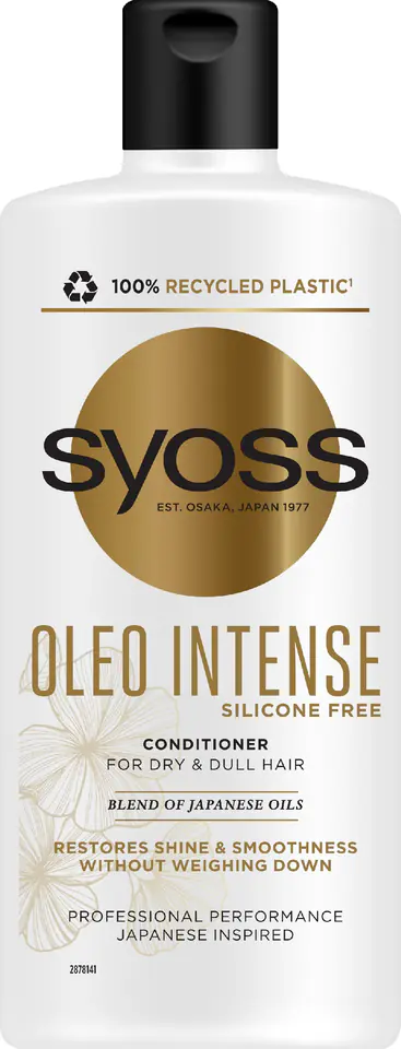 ⁨SYOSS Oleo Intense Wygładzająca Odżywka do włosów suchych i matowych 440ml⁩ w sklepie Wasserman.eu