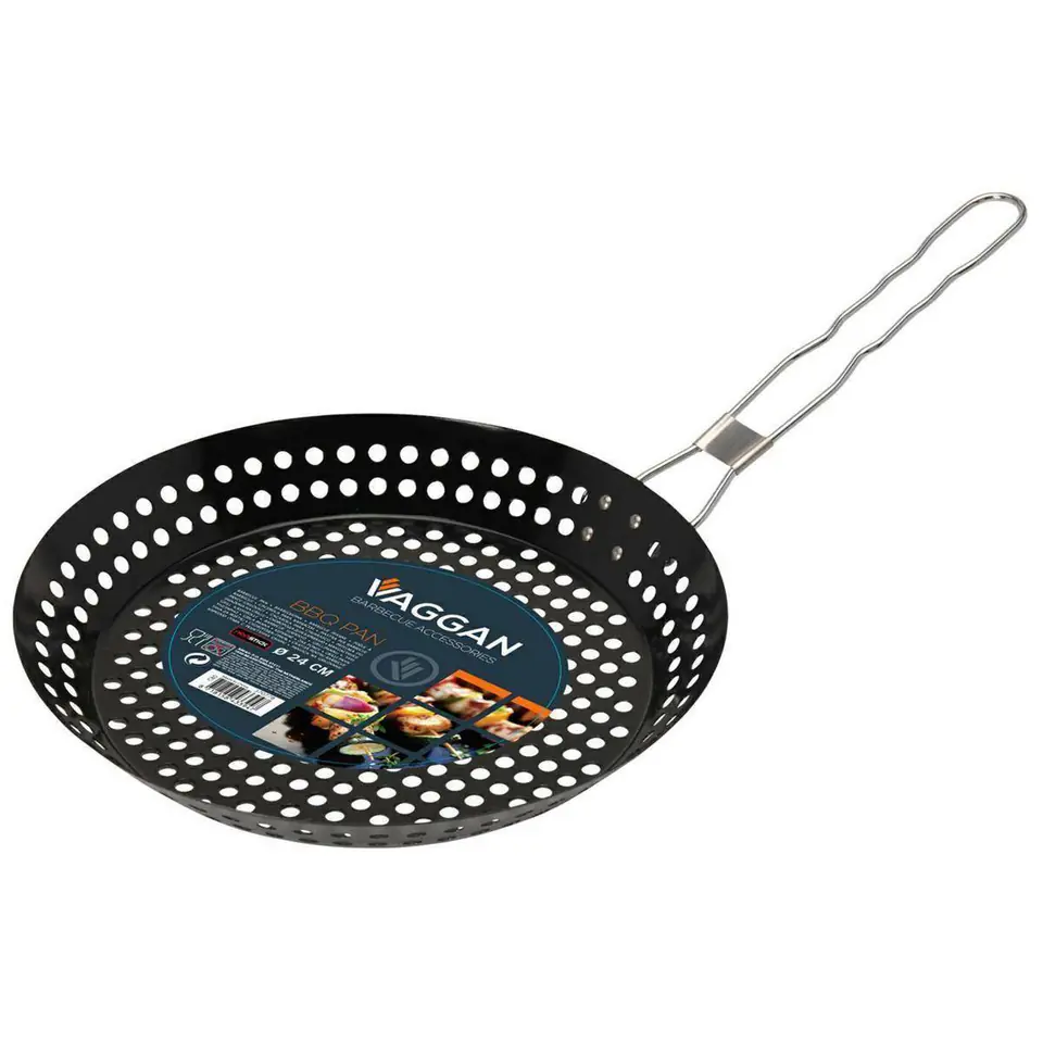 ⁨Grilltablett mit Klappgriff 30,5 cm⁩ im Wasserman.eu