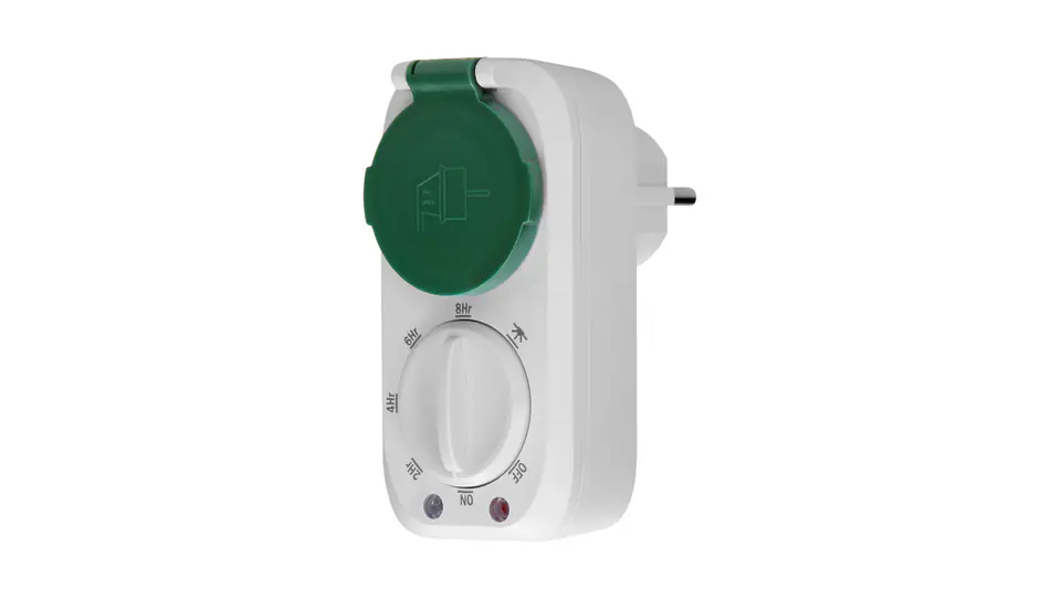 ⁨Mechanical timer with dusk sensor, Schuko, 16A/230A, external, IP44⁩ at Wasserman.eu