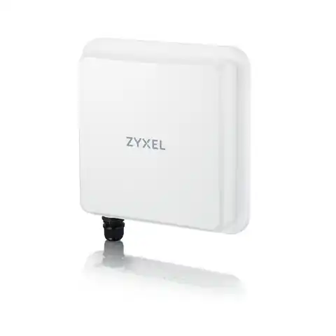 ⁨Zyxel FWA710 wireless router Multi-Gigabit Ethernet Dual-band (2.4 GHz / 5 GHz) 5G White⁩ at Wasserman.eu