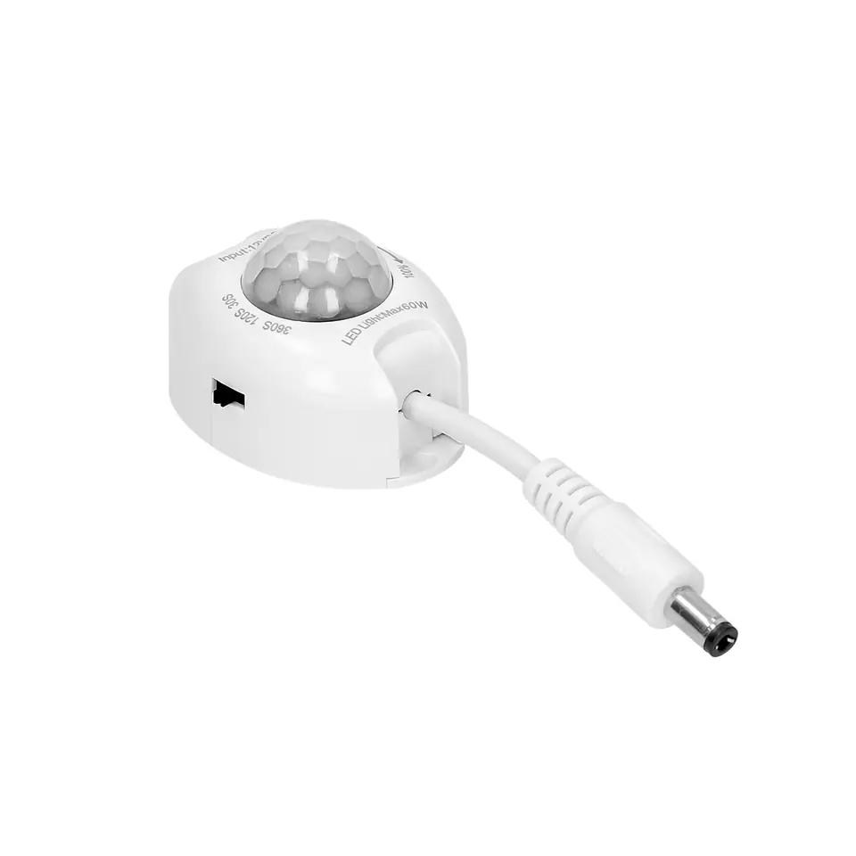 Czujnik ruchu do paska LED 120st., 12V, max LED 60W, funkcja przyciemniania w sklepie Wasserman.eu