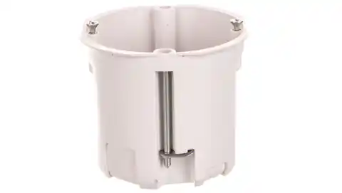 ⁨Flush-mounted box 60mm regips white PK- 60 x60ep deep 13.65 /100pcs/⁩ at Wasserman.eu
