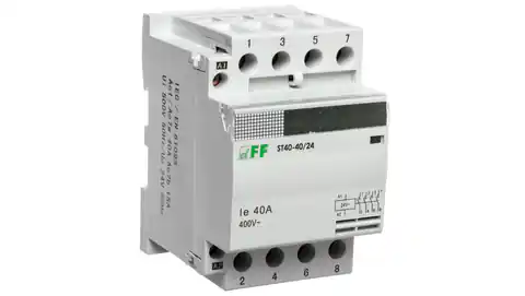 ⁨Modular contactor 40A 4Z 0R 24V AC ST40-40-24V⁩ at Wasserman.eu