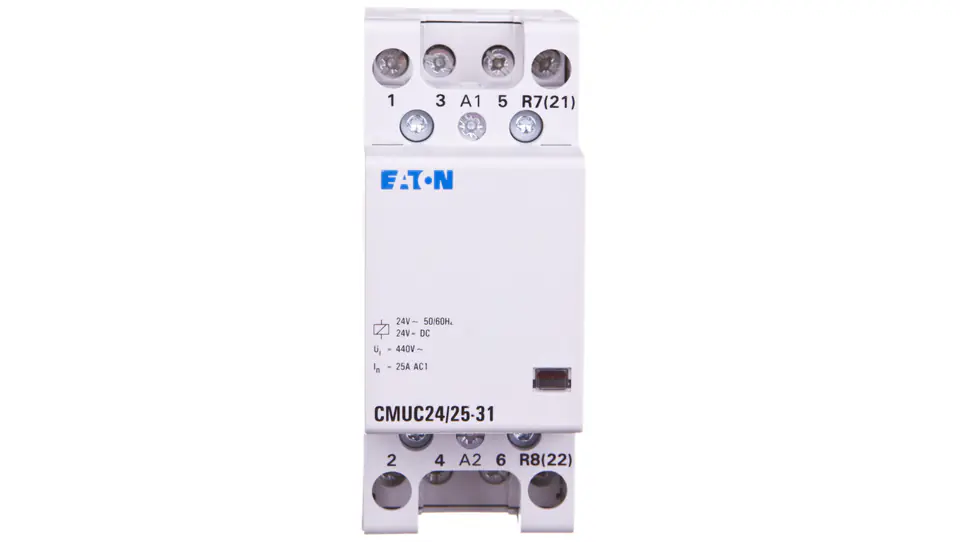 ⁨Stycznik modułowy 25A 3Z 1R 24V AC/DC CMUC24/25-31 137400⁩ w sklepie Wasserman.eu
