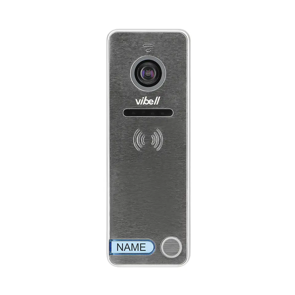 ⁨Video cassette 1-family with wide-angle camera, color, vandal resistant, LEDs, for use in VIBELL systems⁩ at Wasserman.eu