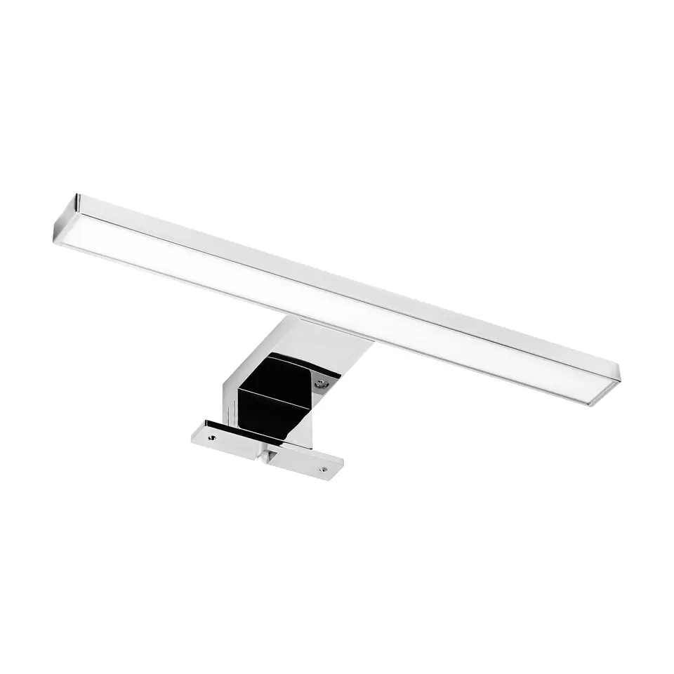 ⁨NORTES LED 5W, lampa nad lustro, 320lm, 4000K, dł. 30 cm, plastik, srebrna⁩ w sklepie Wasserman.eu