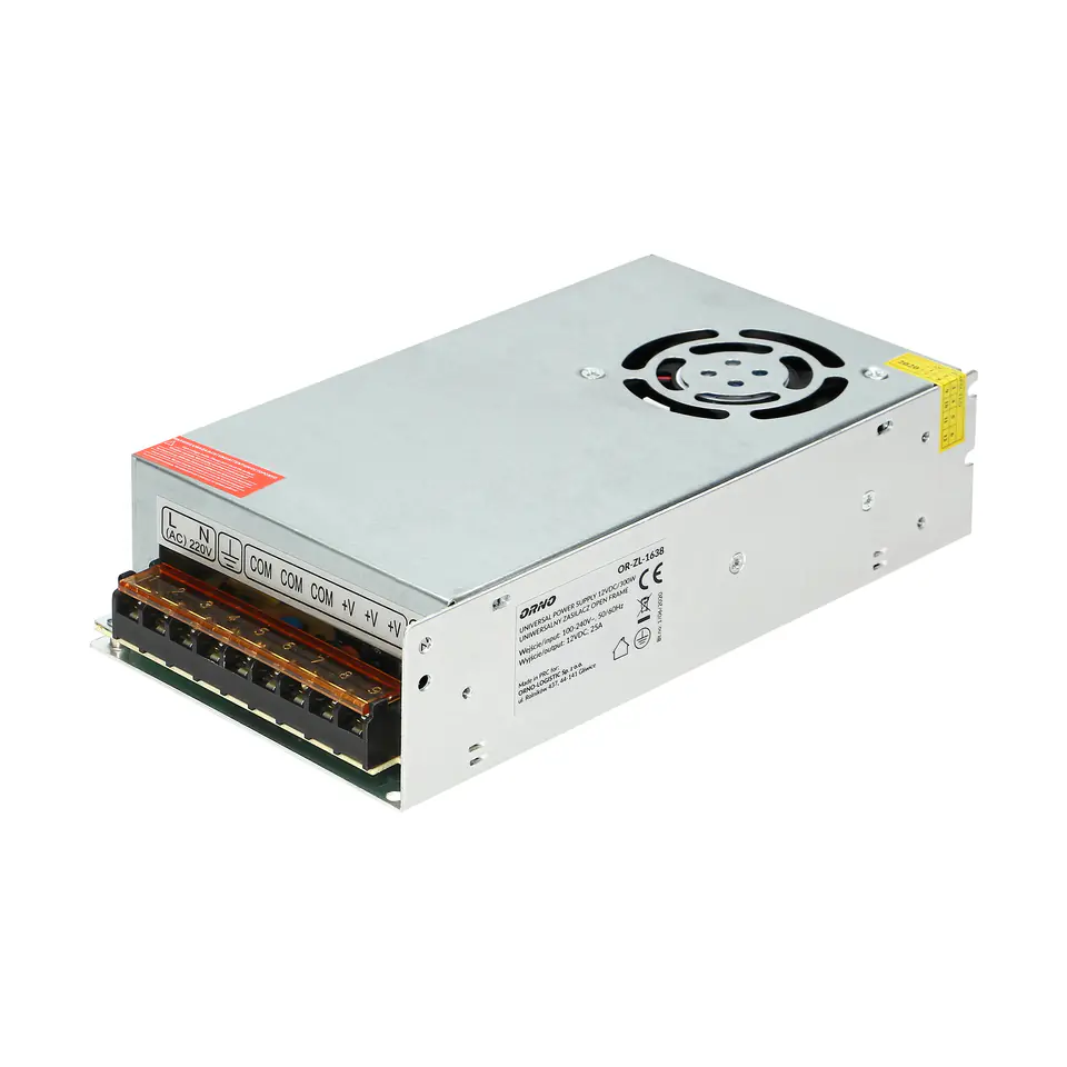 ⁨Open frame power supply 12VDC 300W⁩ at Wasserman.eu