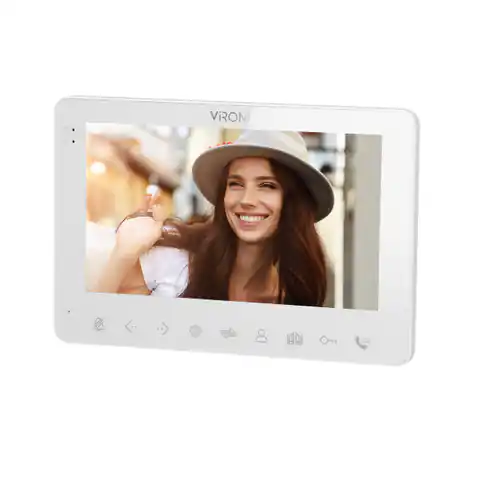 ⁨Wideo monitor bezsłuchawkowy do rozbudowy zestawów VIFAR i VIFIS,  LCD 7", WiFi + APP na smartfona, sterowanie bramą⁩ w sklepie Wasserman.eu